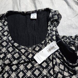Old navy geometric dress medium